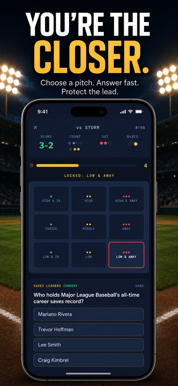 Lights Out Trivia trivia question screen